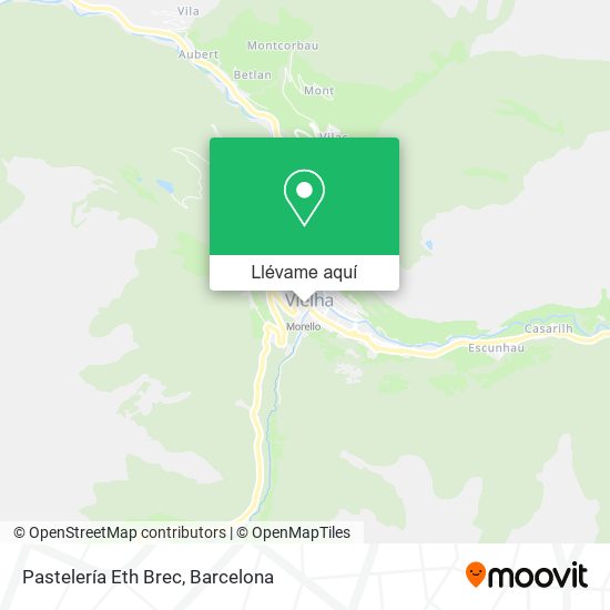 Mapa Pastelería Eth Brec