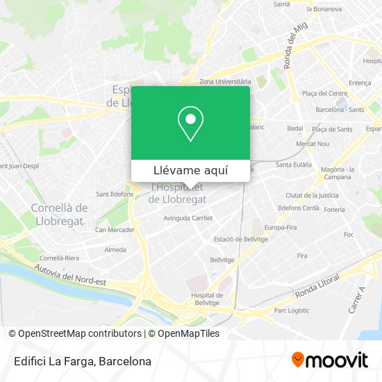Mapa Edifici La Farga