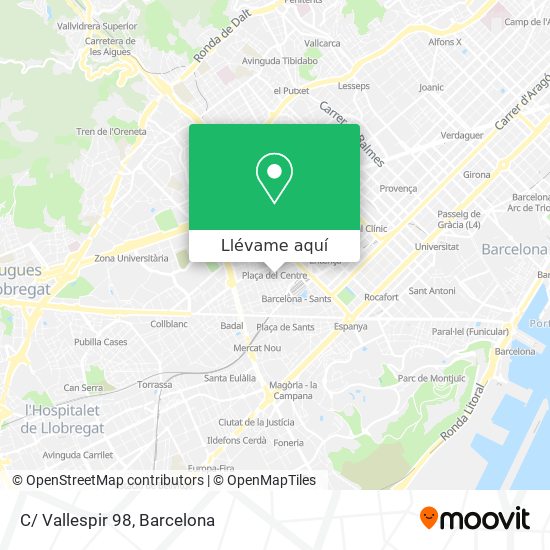 Mapa C/ Vallespir 98