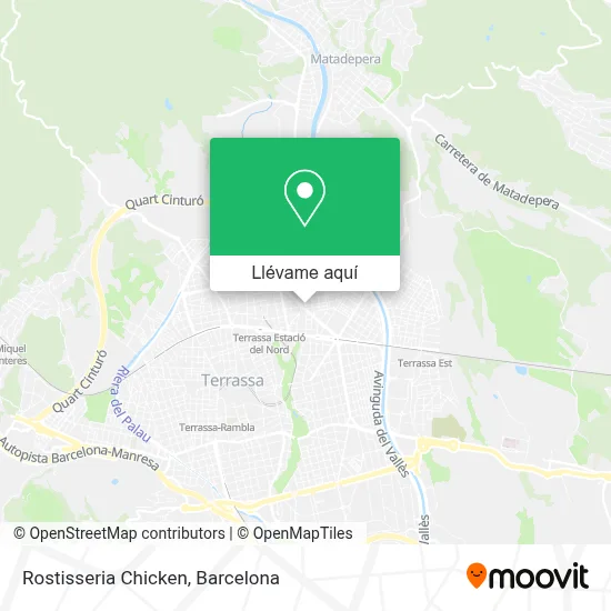Mapa Rostisseria Chicken