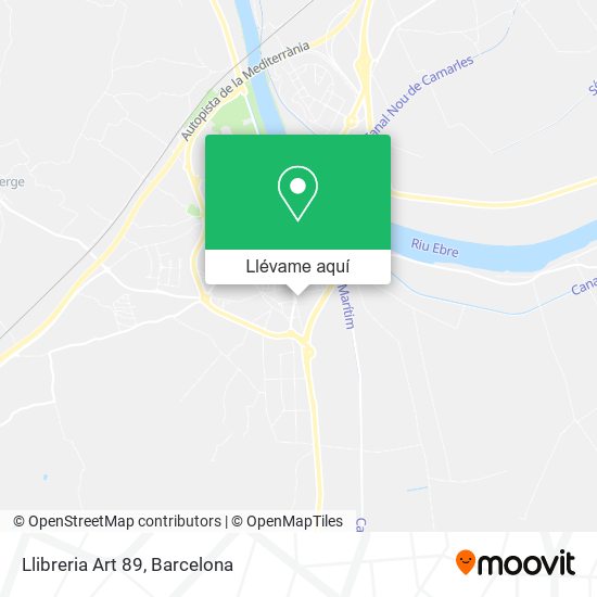 Mapa Llibreria Art 89