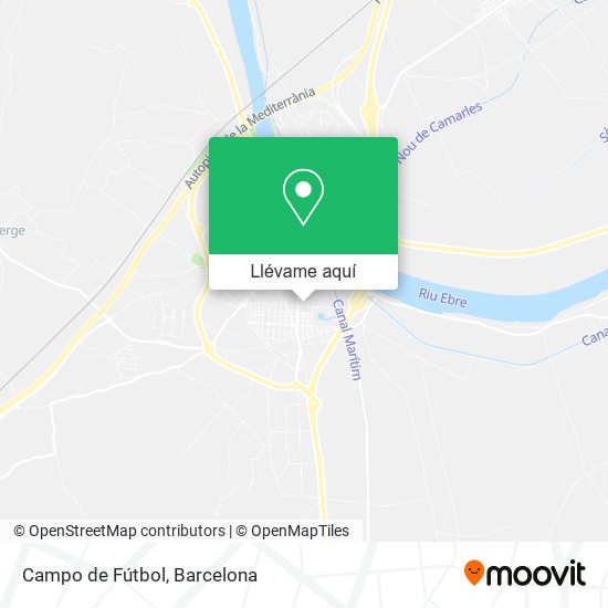 Mapa Campo de Fútbol