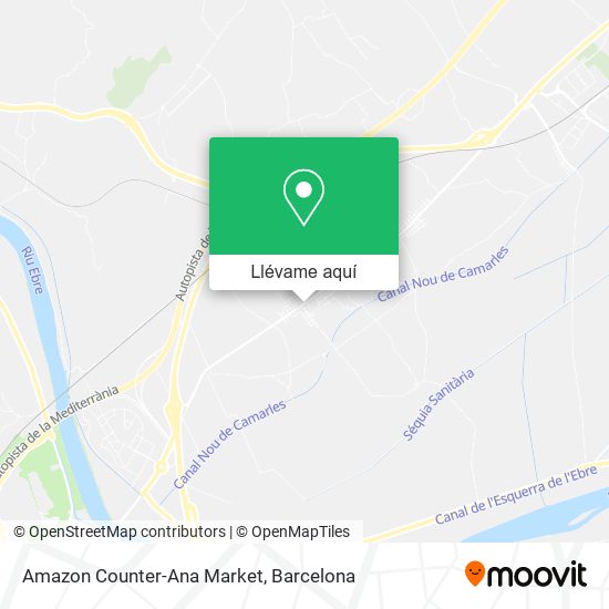 Mapa Amazon Counter-Ana Market