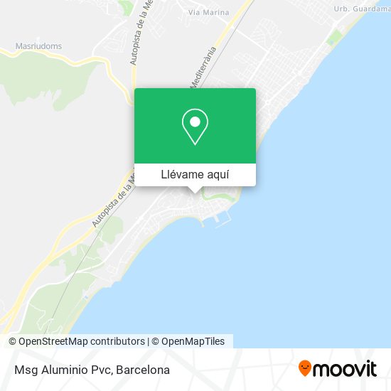 Mapa Msg Aluminio Pvc