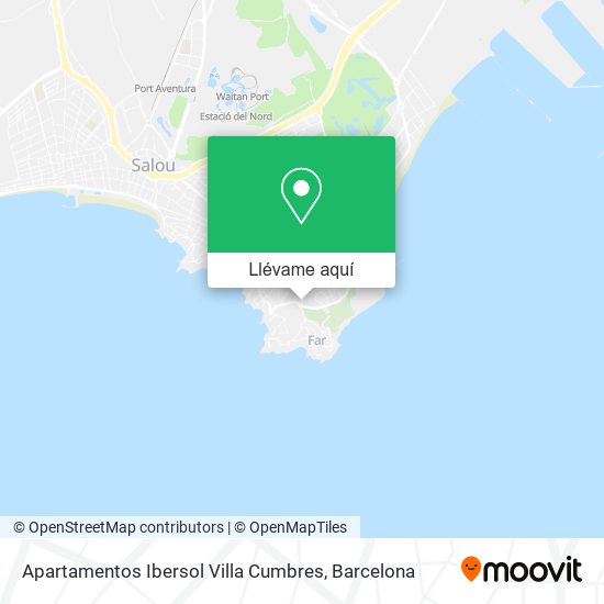 Mapa Apartamentos Ibersol Villa Cumbres