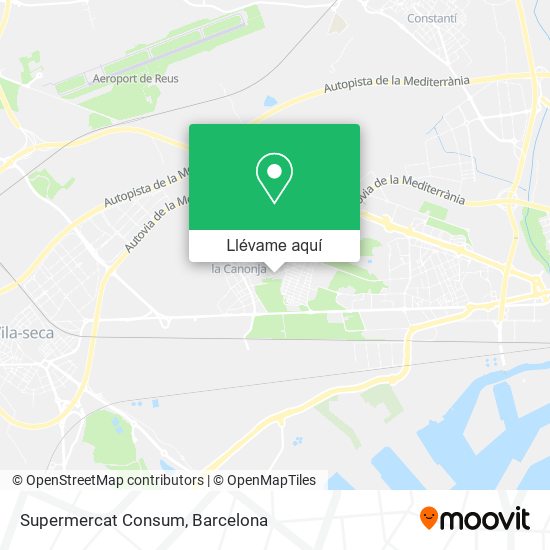 Mapa Supermercat Consum