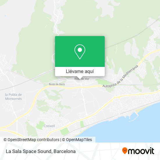 Mapa La Sala Space Sound