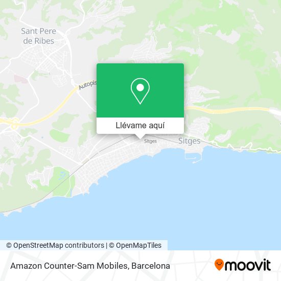 Mapa Amazon Counter-Sam Mobiles