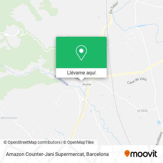 Mapa Amazon Counter-Jani Supermercat