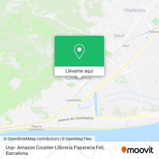 Mapa Usp- Amazon Counter-Llibreria Papereria Feli