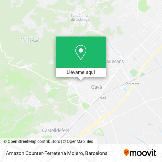 Mapa Amazon Counter-Ferretería Molero