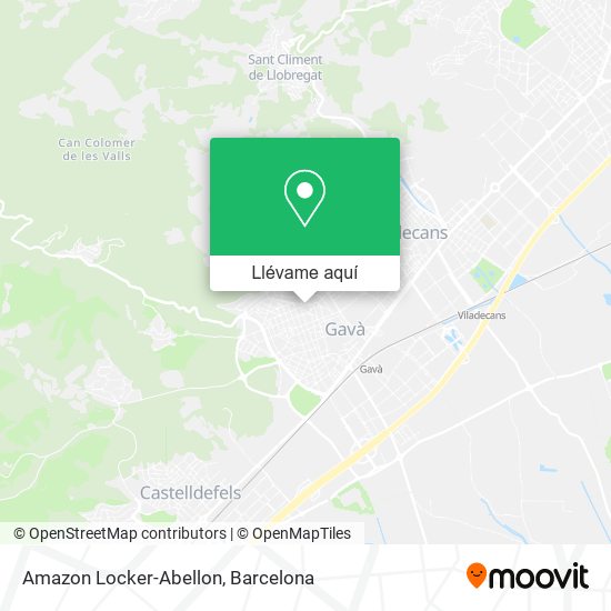 Mapa Amazon Locker-Abellon