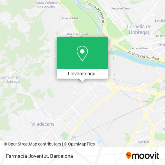 Mapa Farmacia Joventut