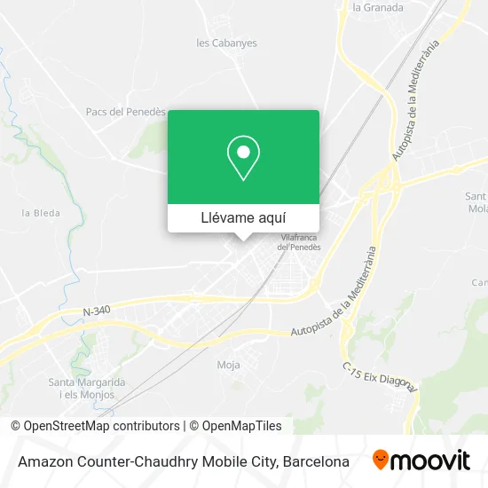 Mapa Amazon Counter-Chaudhry Mobile City