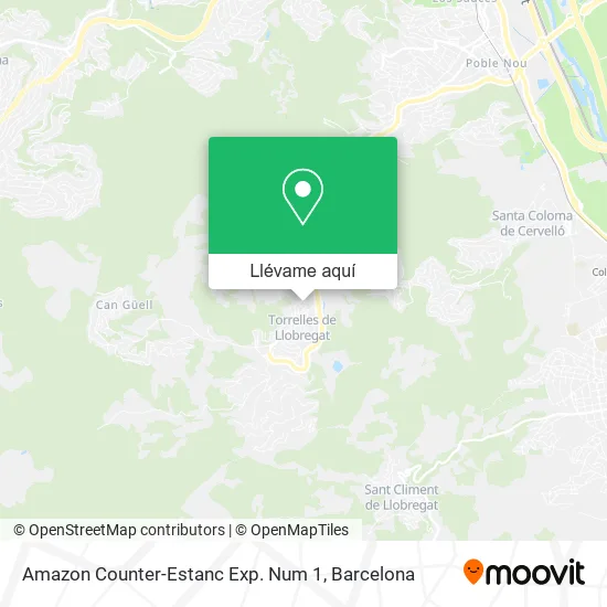 Mapa Amazon Counter-Estanc Exp. Num 1