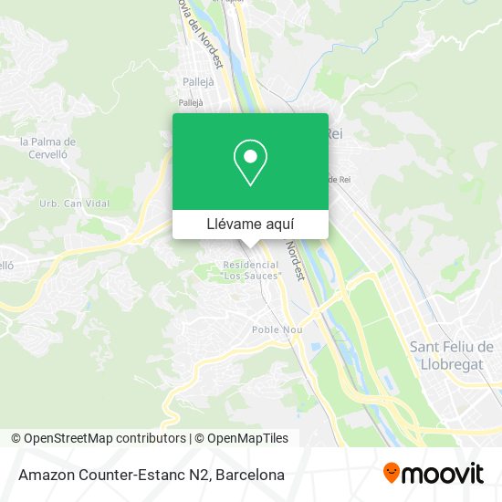 Mapa Amazon Counter-Estanc N2