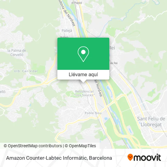 Mapa Amazon Counter-Labtec Informátic