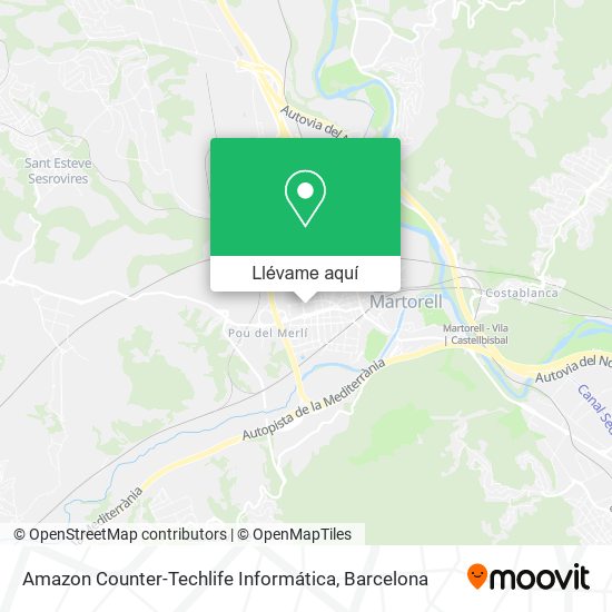 Mapa Amazon Counter-Techlife Informática