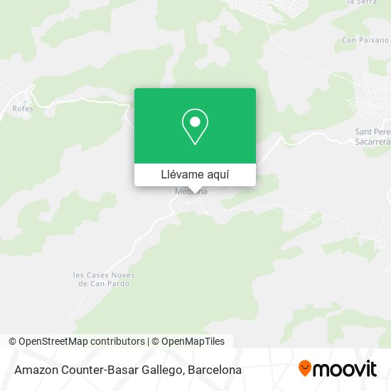 Mapa Amazon Counter-Basar Gallego