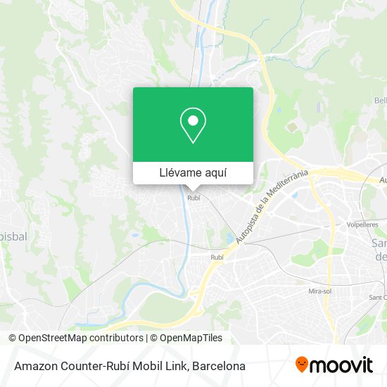 Mapa Amazon Counter-Rubí Mobil Link