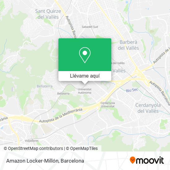 Mapa Amazon Locker-Millón