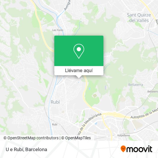 Mapa U e Rubí