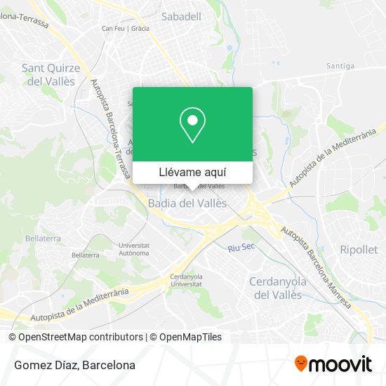Mapa Gomez Díaz