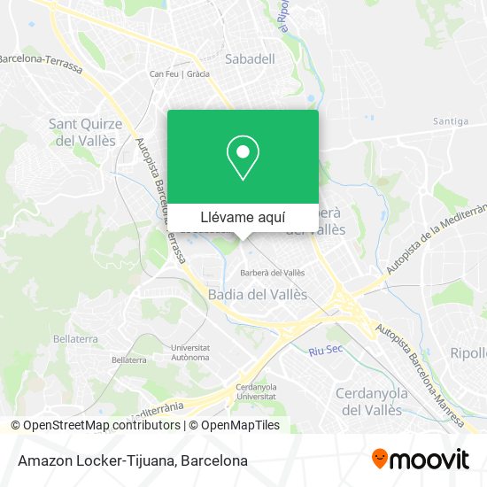 Mapa Amazon Locker-Tijuana