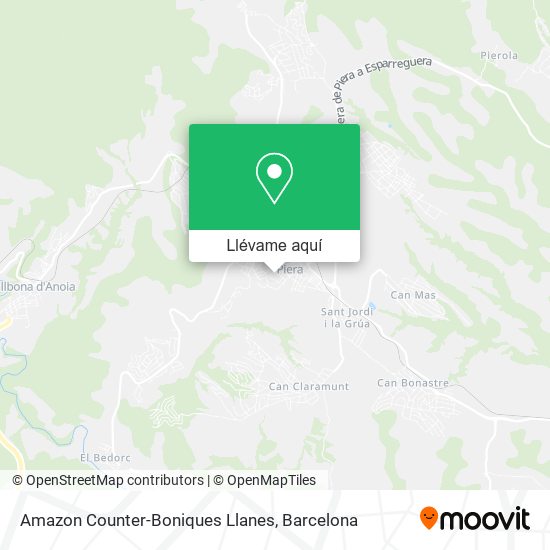 Mapa Amazon Counter-Boniques Llanes
