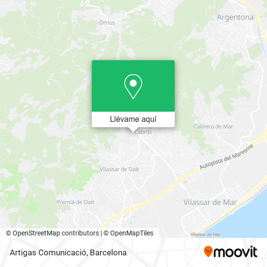 Mapa Artigas Comunicació