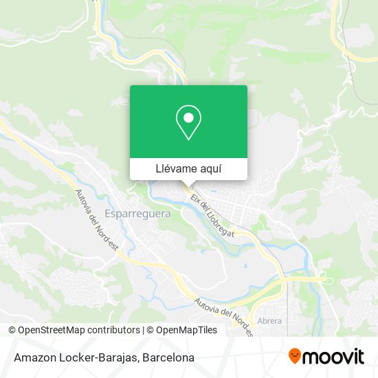 Mapa Amazon Locker-Barajas