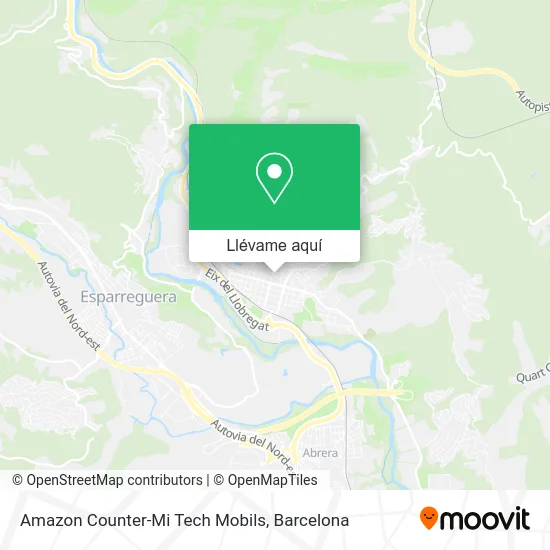 Mapa Amazon Counter-Mi Tech Mobils