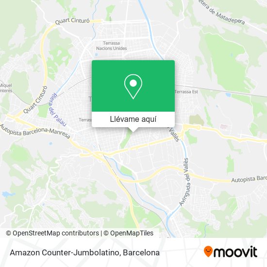 Mapa Amazon Counter-Jumbolatino
