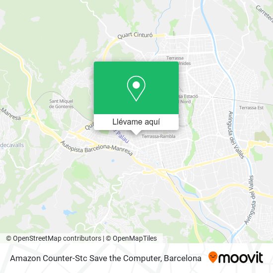 Mapa Amazon Counter-Stc Save the Computer