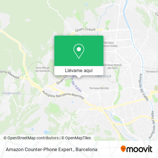 Mapa Amazon Counter-Phone Expert.