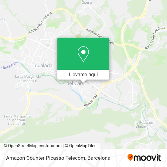 Mapa Amazon Counter-Picasso Telecom