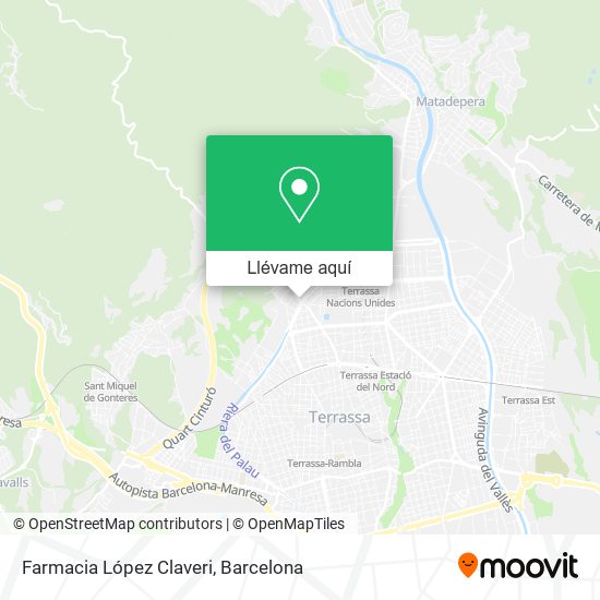 Mapa Farmacia López Claveri