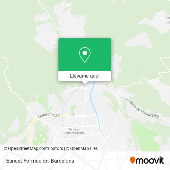 Mapa Euncet Formación