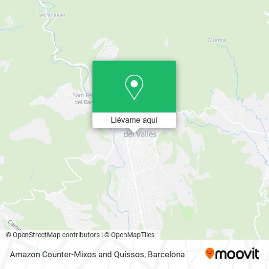 Mapa Amazon Counter-Mixos and Quissos