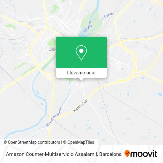 Mapa Amazon Counter-Multiservicio Assalam I