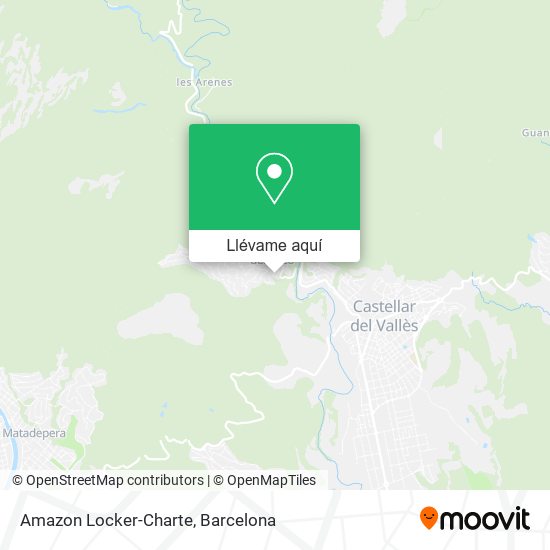 Mapa Amazon Locker-Charte