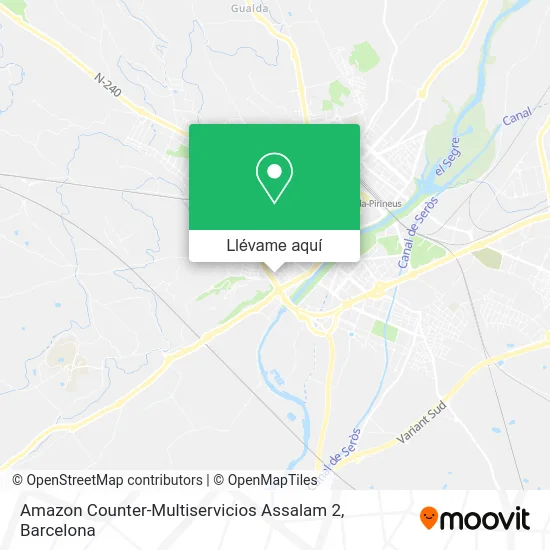Mapa Amazon Counter-Multiservicios Assalam 2