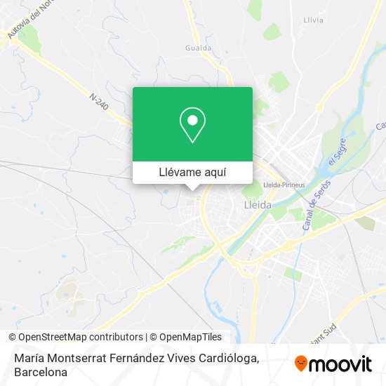Mapa María Montserrat Fernández Vives Cardióloga