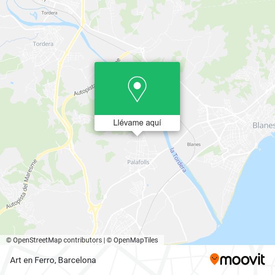 Mapa Art en Ferro