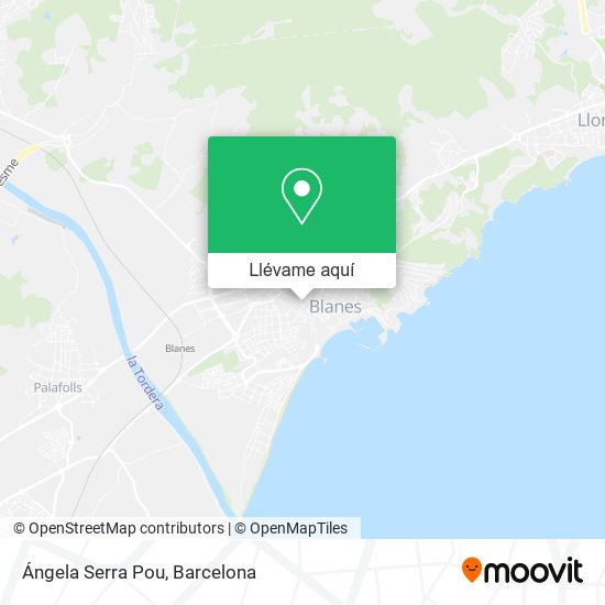 Mapa Ángela Serra Pou