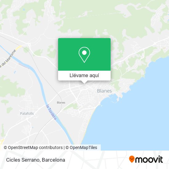 Mapa Cicles Serrano