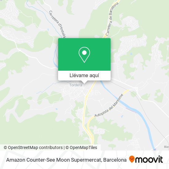 Mapa Amazon Counter-See Moon Supermercat