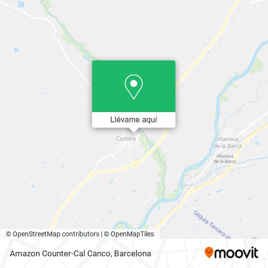 Mapa Amazon Counter-Cal Canco