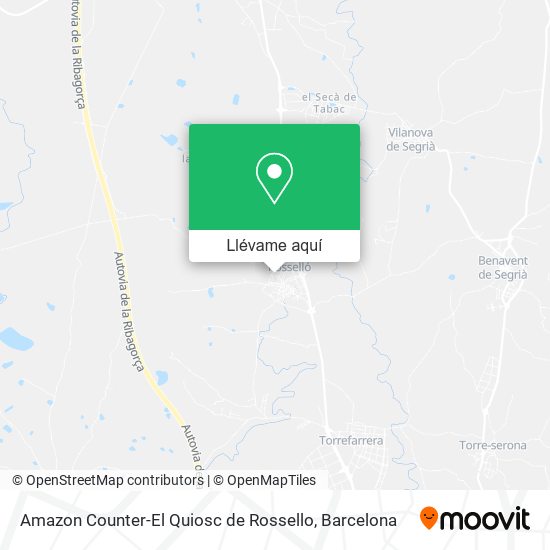 Mapa Amazon Counter-El Quiosc de Rossello