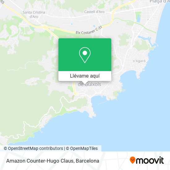 Mapa Amazon Counter-Hugo Claus